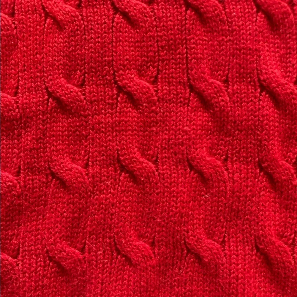 Ralph Lauren Boys 6 Cable Knit Cotton Sweater Vest‎